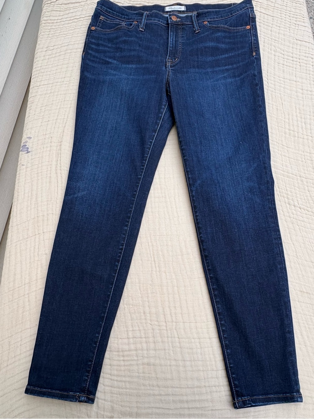 Madewell Dark Indigo Skinny Jeans